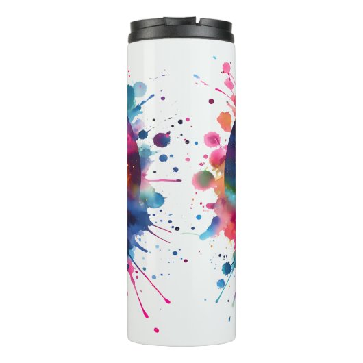 Beste vader: Galaxy Family Silhouette Thermosbeker