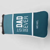 Beste vader gepersonaliseerd golfheadcover (Voorkant)