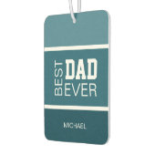 Beste vader gepersonaliseerd luchtverfrisser (Links)