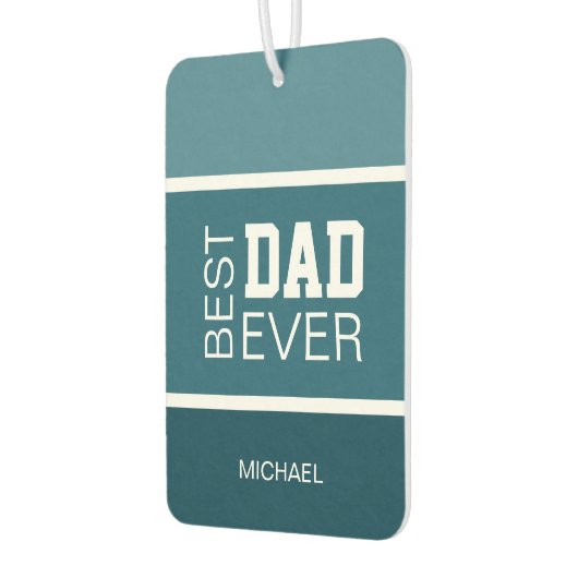 Beste vader gepersonaliseerd luchtverfrisser (Links)