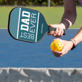 Beste vader gepersonaliseerd pickleball paddle