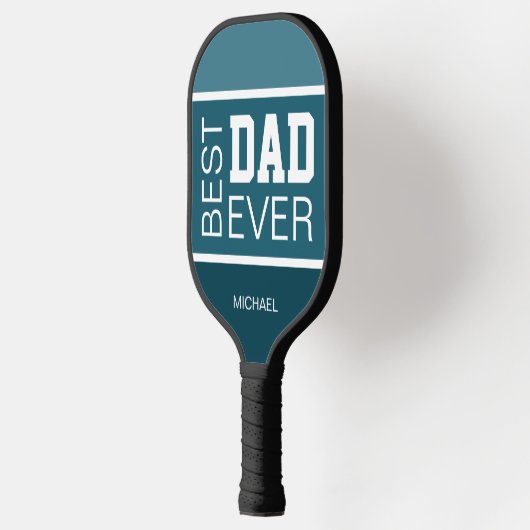 Beste vader gepersonaliseerd pickleball paddle (Links)