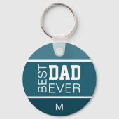 Beste vader gepersonaliseerd sleutelhanger (Voorkant)
