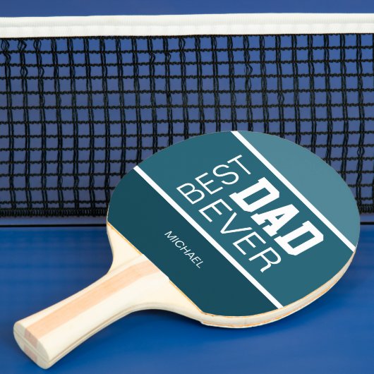 Beste vader gepersonaliseerd tafeltennisbatje (Insitu)
