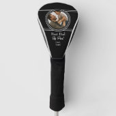 Beste Vader Gepersonaliseerde Fotocadeau Vaderdag Golfheadcover (Voorkant)