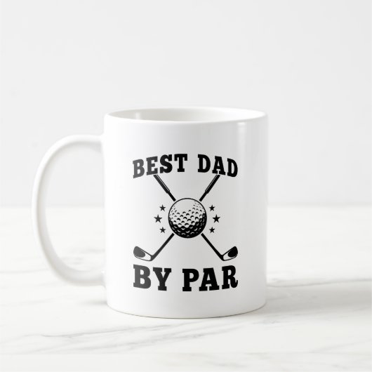 Beste Vader Golf Mok (Links)