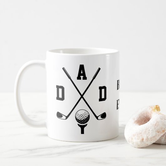 Beste Vader Golf Mok (Met donut)