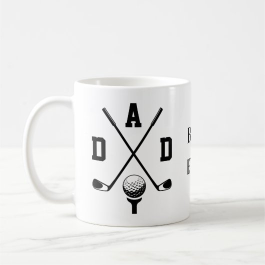 Beste Vader Golf Mok (Links)