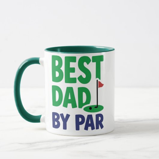 Beste Vader Golf Mok | Grappig Golf Cadeau Vader (Links)