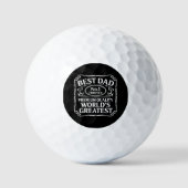 Beste vader golfballen (Voorkant)