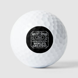 Beste vader golfballen