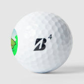 Beste Vader Golfer Golfballen (Logo)