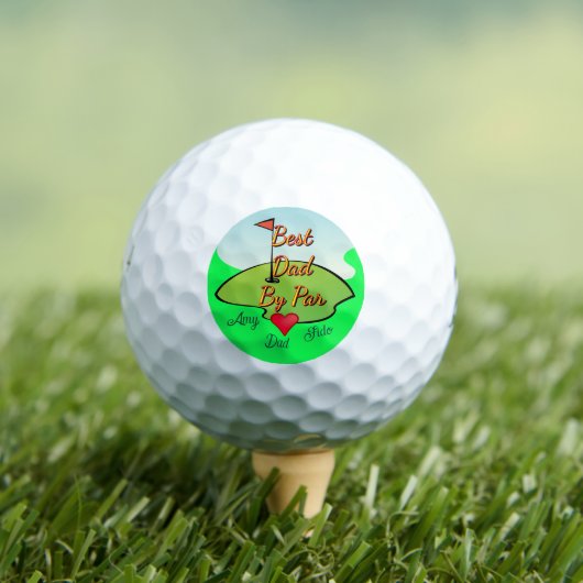 Beste Vader Golfer Golfballen (Insitu Shirt)