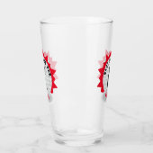 Beste vader Golfer Pun, gepersonaliseerd Glas (Links)