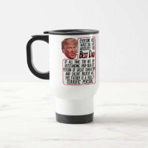 Beste vader grappig Donald Trump Fathers Dag Reisbeker