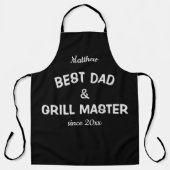 Beste vader & grill meester schort (Voorkant)