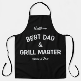 Beste vader & grill meester schort