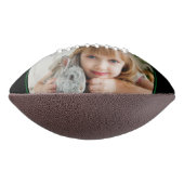 Beste Vader Groene Zwarte Foto Keepsake American Football (Gedraaid 90)