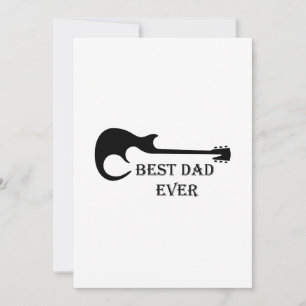 Beste vader Guitar Funny Guitarist Musician Gift