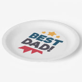 Beste vader Happy Vaderdag | Bord papier (Gekanteld)