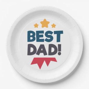 Beste vader Happy Vaderdag Bord papier
