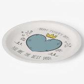 Beste vader Happy Vaderdag | Bord papier (Gekanteld)