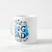 Beste vader hond ooit koffiemok (Voorkant links)