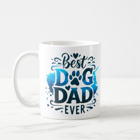 Beste vader hond ooit koffiemok (Links)
