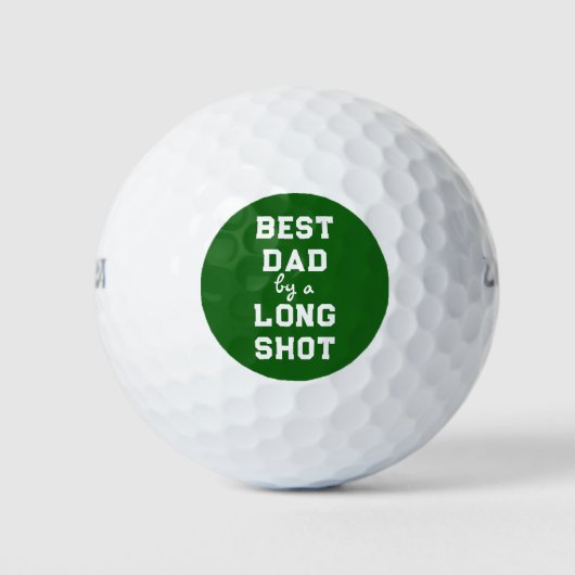 Beste Vader Humor Golfballen (Voorkant)