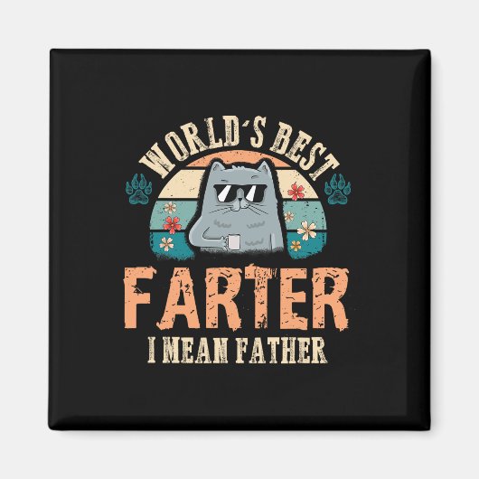 Beste vader, ik bedoel vader beste kat vader ooit magneet (Voorkant)