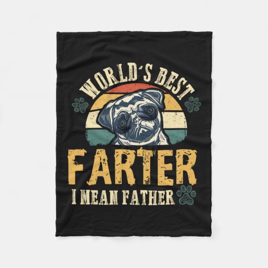 Beste vader ik bedoel vader beste vader ooit koele fleece deken (Voorkant)