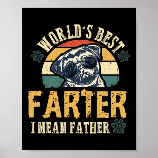 Beste vader ik bedoel vader beste vader ooit koele poster (Voorkant)