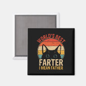 Beste vader ik bedoel vader grappige vaders dag ka magneet (Voorkant / Achterkant)