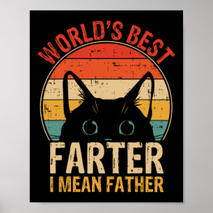 Beste vader ik bedoel vader grappige vaders dag ka poster