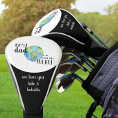 Beste vader in de hele wereld | Planet Earth Golfheadcover