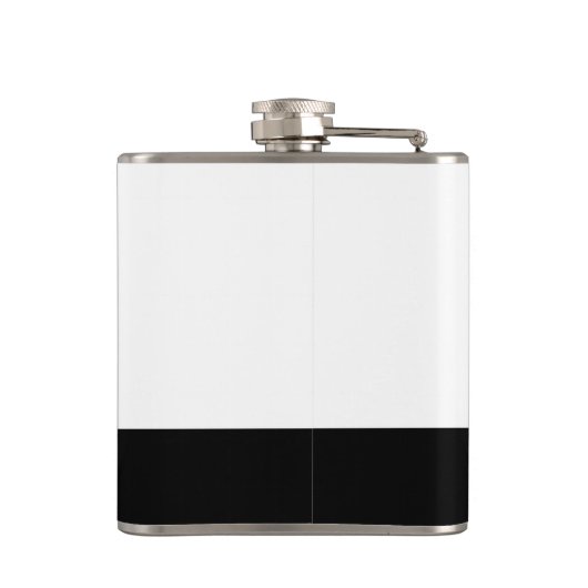 Beste vader in de Vaderdag van de hele wereld Heupfles (Achterkant)