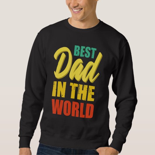 Beste vader in de wereld Vaderdag 1 Trui (Voorkant)
