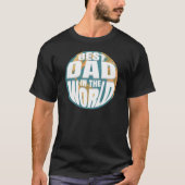 Beste vader in de wereld Vaderdag  Earth T-shirt (Voorkant)