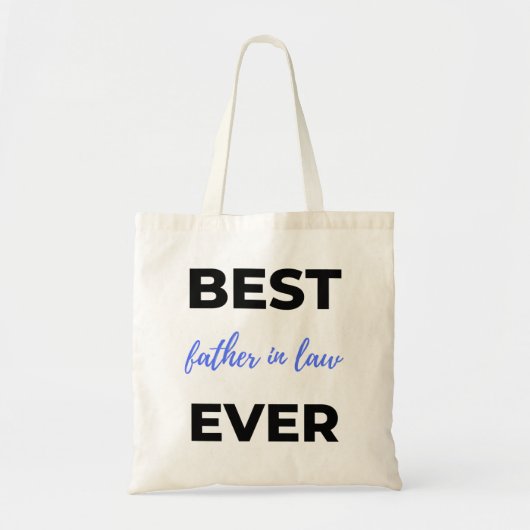 Beste vader in de wet van 2 jaar tote bag (Voorkant)