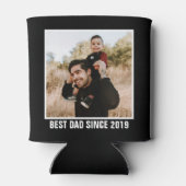 Beste vader in het hele melkgedeelte - Vaderdag Blikjeskoeler (Achterkant)