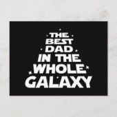 Beste vader in het hele melkgedeelte - Vaderdag Briefkaart (Voorkant)