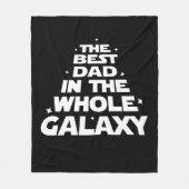Beste vader in het hele melkgedeelte - Vaderdag Fleece Deken (Voorkant)