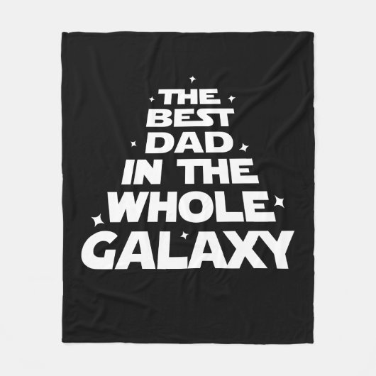 Beste vader in het hele melkgedeelte - Vaderdag Fleece Deken (Voorkant)