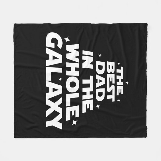 Beste vader in het hele melkgedeelte - Vaderdag Fleece Deken (Voorkant (Horizontaal))