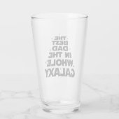 Beste vader in het hele melkgedeelte - Vaderdag Glas (Achterkant)