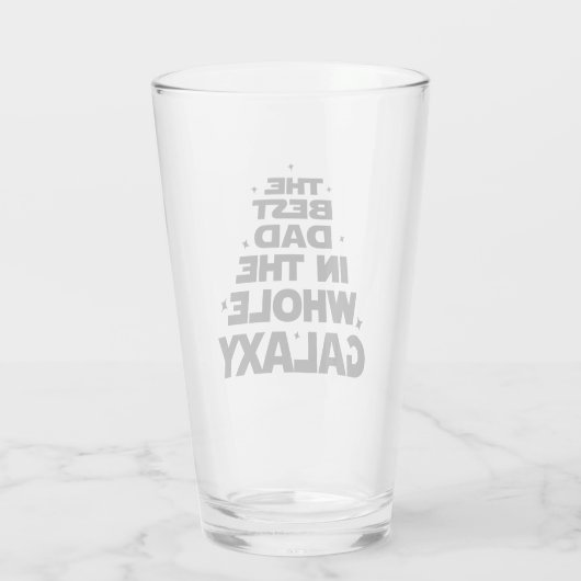 Beste vader in het hele melkgedeelte - Vaderdag Glas (Achterkant)