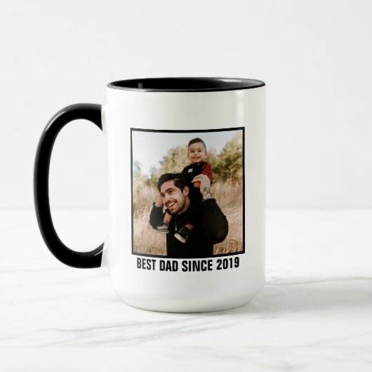 Beste vader in het hele melkgedeelte - Vaderdag Mok (Links)