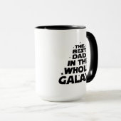 Beste vader in het hele melkgedeelte - Vaderdag Mok (Voorkant rechts)
