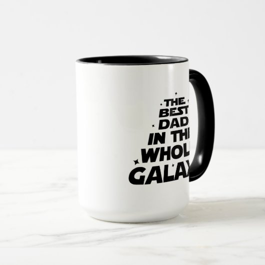 Beste vader in het hele melkgedeelte - Vaderdag Mok (Voorkant rechts)