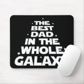 Beste vader in het hele melkgedeelte - Vaderdag Muismat (Met muis)
